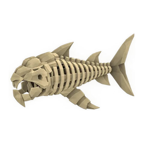 Skeletal Dunkleosteus