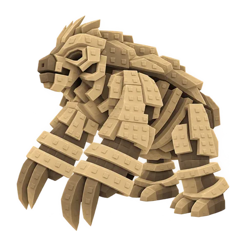Skeletal Giant Sloth